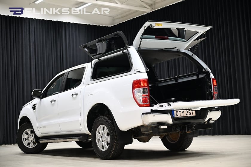 Bild 5 av Ford Ranger Dubbelhytt 213HK Automat|Limited|Kåpa|Värmare|NyKamrem|Moms|SeUtr!