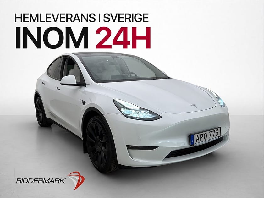 Bild 1 av Tesla Model Y Long Range AWD MOMS Drag Autopilot Pano 360°