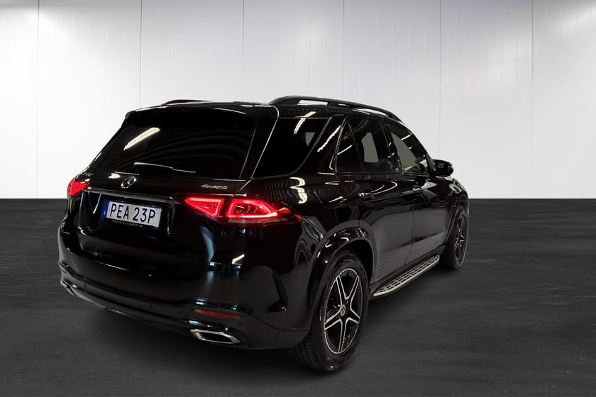 Bild 3 av Mercedes-Benz GLE 450 4MATIC 4M | AMG | 7-Sitsig | Burmester | Drag | Pano | 360 | Nightpaket | Minnespaket |