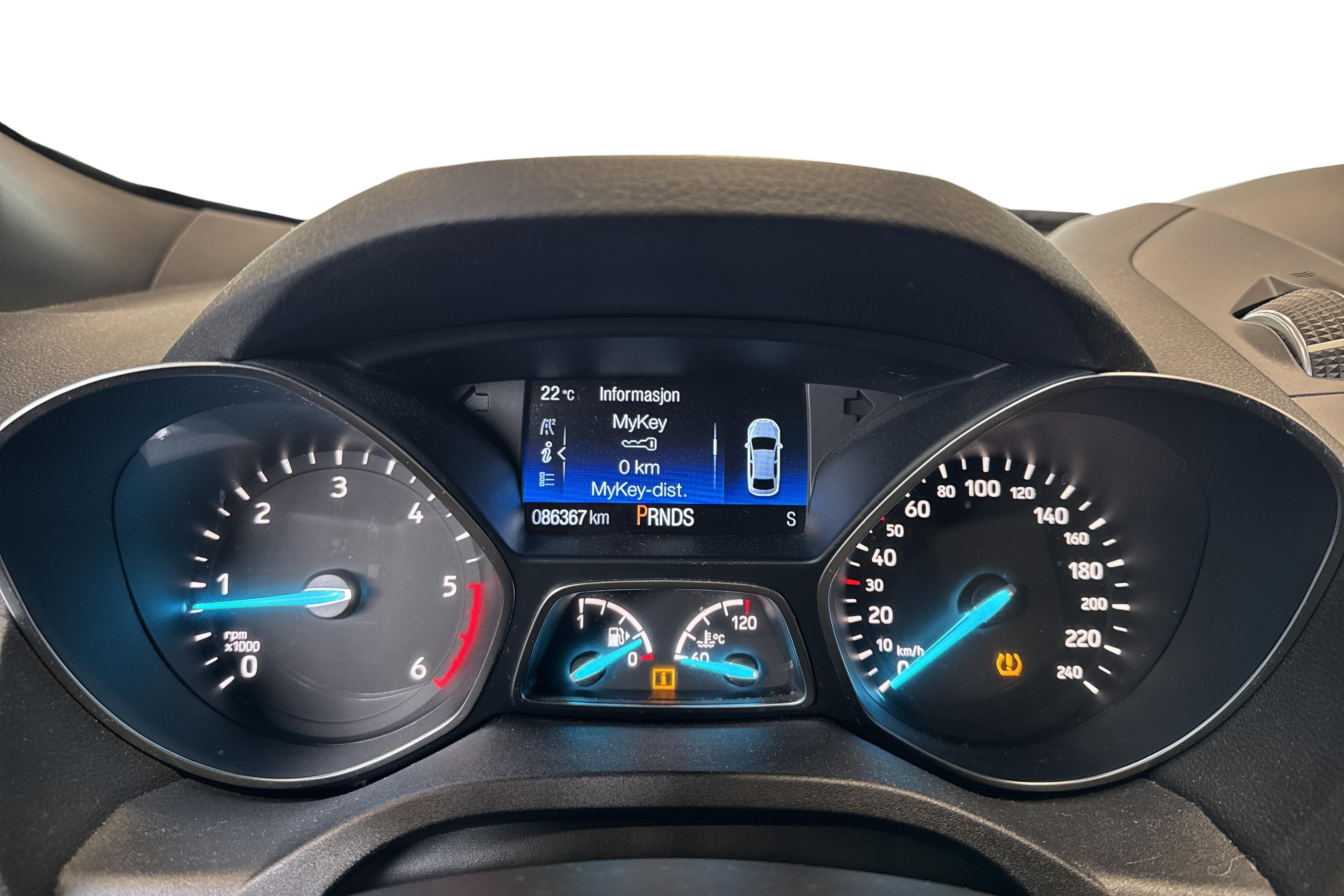 Ford Kuga 1.5 TDCi Powershift, 6-trinn, 120hk, 2017