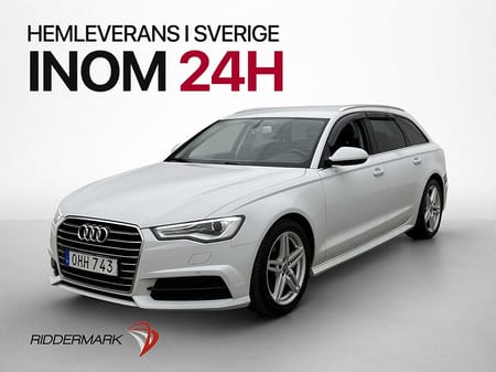 Audi A6 Avant 2.0 TDI 190hk Sport Edition Bluetooth Sensorer