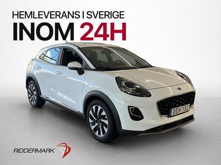 Ford Puma Hybrid Titanium Navi Sensorer Rattvärme Farthåll
