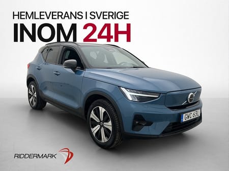 Volvo XC40 Recharge Single Motor 231hk Plus Värm 360° Drag