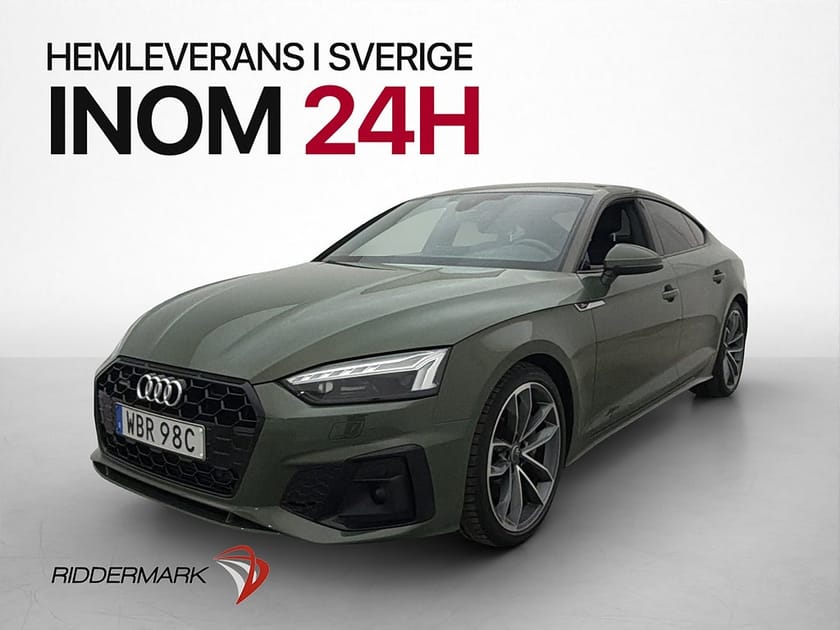 Bild 3 av Audi A5 Sportback 45 TFSI quattro SB 265hk S-line Cockpit Drag Kamera