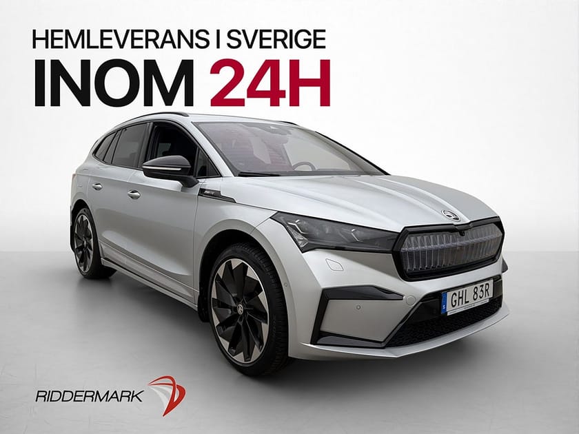 Bild 4 av Škoda Enyaq iV 80x Skoda iV80x Sportline Pano 360° HuD Drag Värmare Navi