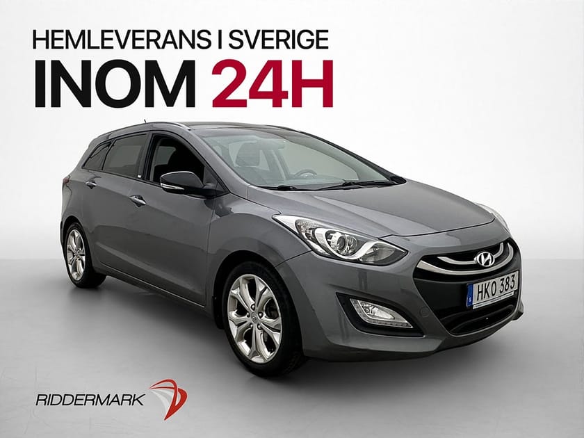 Bild 3 av Hyundai i30 Kombi 1.6 GDI 135hk Business Pano P-Sensorer Rattvärme