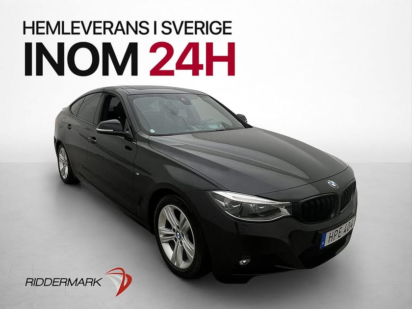 Bild 1 av BMW 330i xDrive GT M Sport Innovation Pano H/K HUD Navi Drag