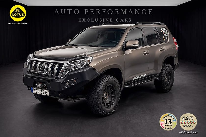Bild 1 av Toyota Land Cruiser 2.8 4WD Unik 7-sits / Hemleverans /