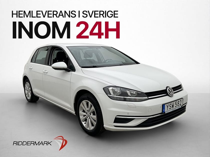 Bild 1 av Volkswagen Golf 1.0 TSI DSG 110hk P-sensor CarPlay 0,47l/mil