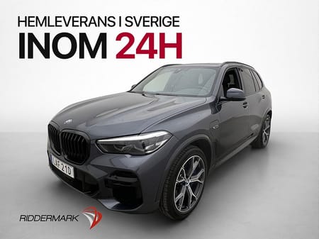 BMW X5 xDrive45e iPerformance M Sport Pano B-Kamera Luftfjädring Drag