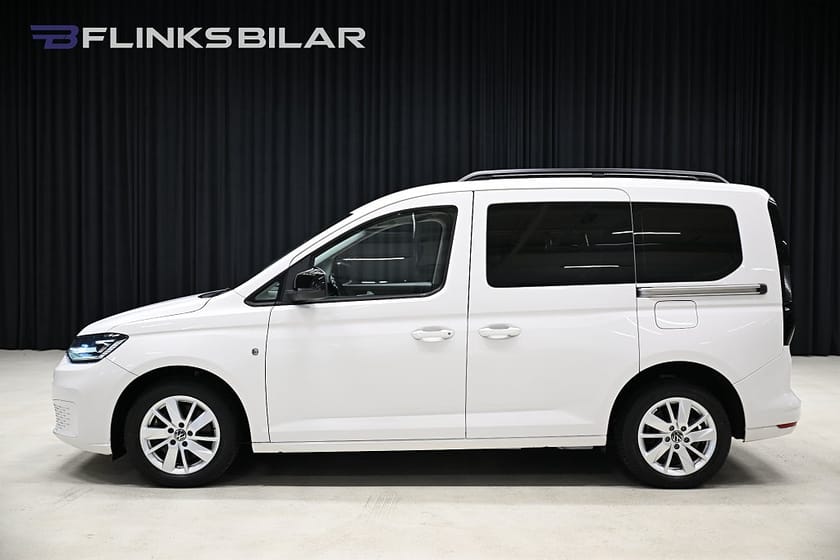 Bild 2 av Volkswagen Caddy 2.0 TDI DSG 122HK 7-Sits|Nedlackad|LED|Dubbeldörr|SeUtr