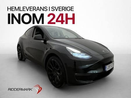Tesla Model Y Long Range AWD AP Dragkrok Pano Svensksåld