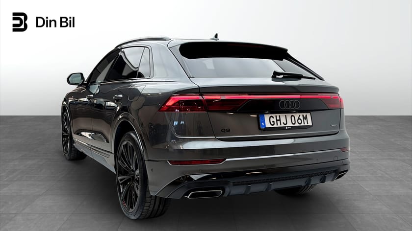 Bild 3 av Audi Q8 60 TFSI e quattro 490HK S-Line Drag Läder PANO