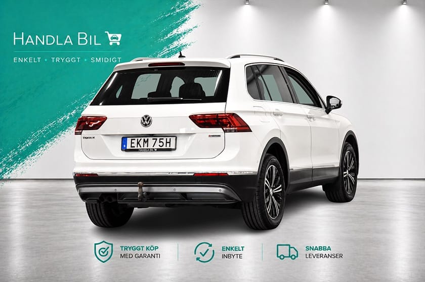 Bild 5 av Volkswagen Tiguan 2.0 4Motion GT Cockpit D-värm Adaptivf B-kam Dragkrok