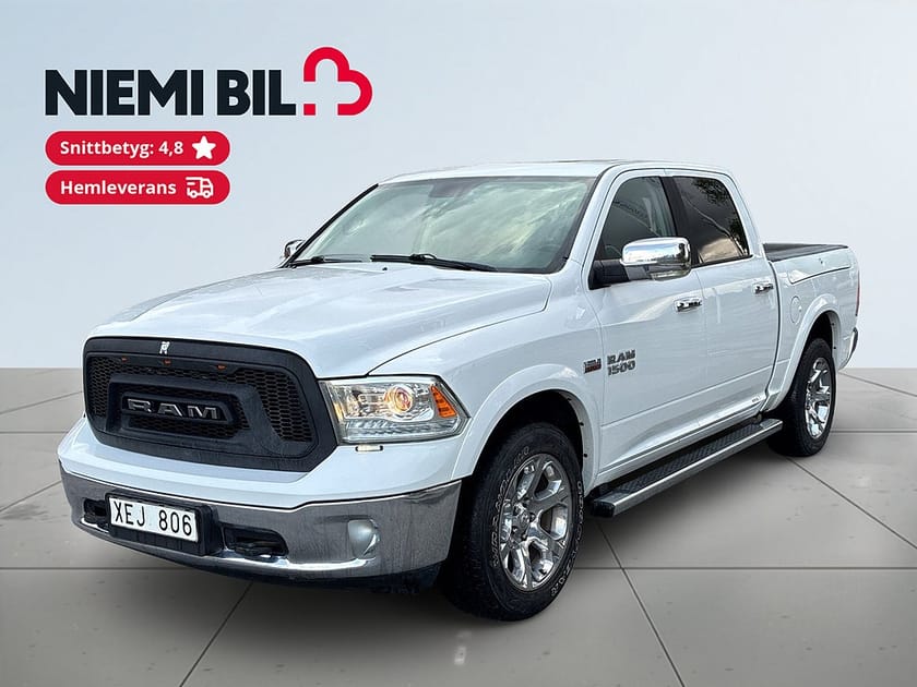 Bild 1 av RAM 1500 Crew Cab V8 4x4 TorqueFlite Drag/Navi/Rattvärm/Elstol/Kamera