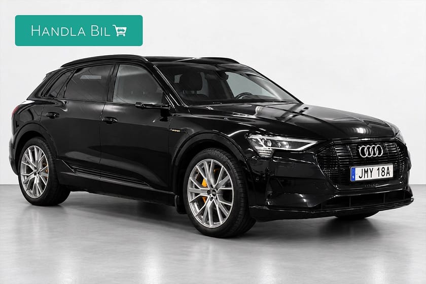 Bild 4 av Audi e-tron 55 quattro Matrix Cockpit HUD B&O P-värm Pano Drag