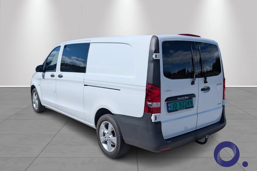 Bilde 5 av Mercedes-Benz Vito 119 CDI 4x4 3.2t A3 4MATIC/ Fjernstyrt Webasto/ LED/ Lav km!