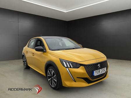 Peugeot e-208 136hk Pano Navi Kamera Isofix Keyless Låg-skat