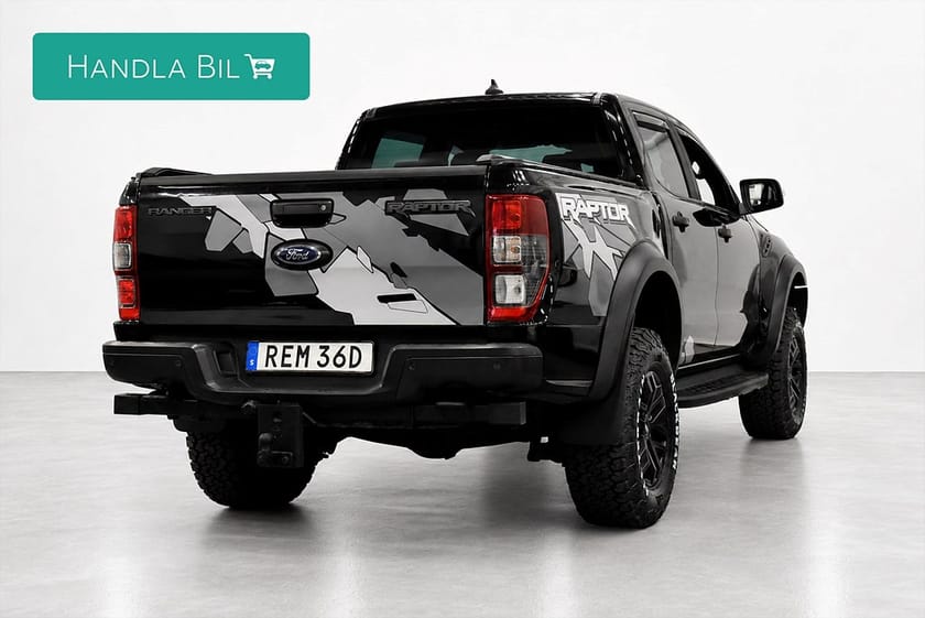 Bild 5 av Ford Ranger Raptor Drag 4WD Diff Skinn/Alcantara B-kam Moms