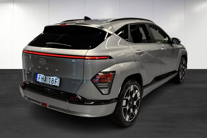 Bild 3 av Hyundai Kona Electric Long Range | Advanced | 360 | Navi | Helläder | HUD |