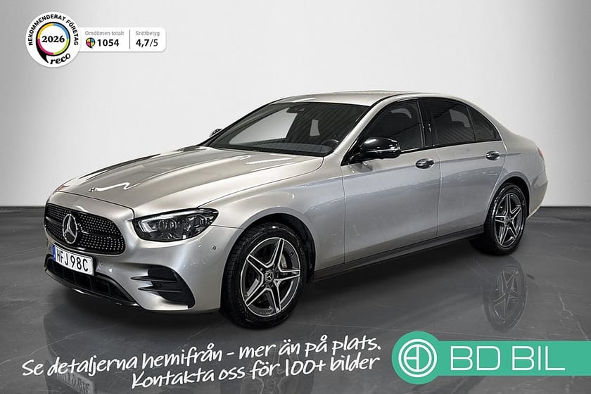Bild 1 av Mercedes-Benz E 300 e 4MATIC AMG SE PREMIUM WIDESCREEN 360 KAMERA DRAGKROK