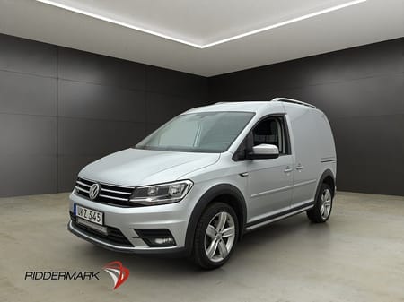 Volkswagen Caddy Alltrack Van 2.0TDI 4M Värmare Dragkrok 2xDörr