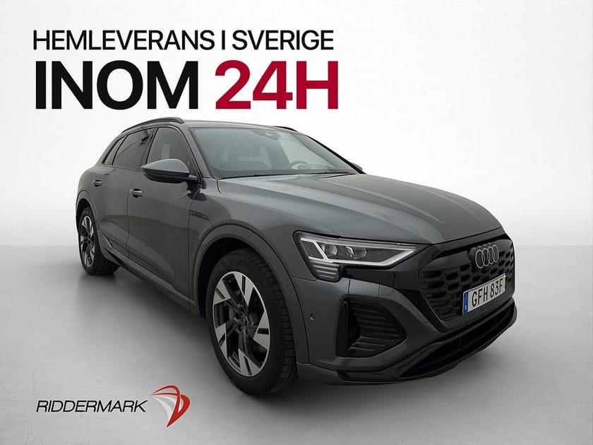 Bild 1 av Audi Q8 55 e-tron quattro Q 408hk S-Line Pano Luftfjä B&O 360° Drag
