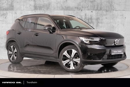 Volvo XC40 Recharge Twin 408 hk Ultimate. 360/Soltak/VOC/Varmepumpe/HK