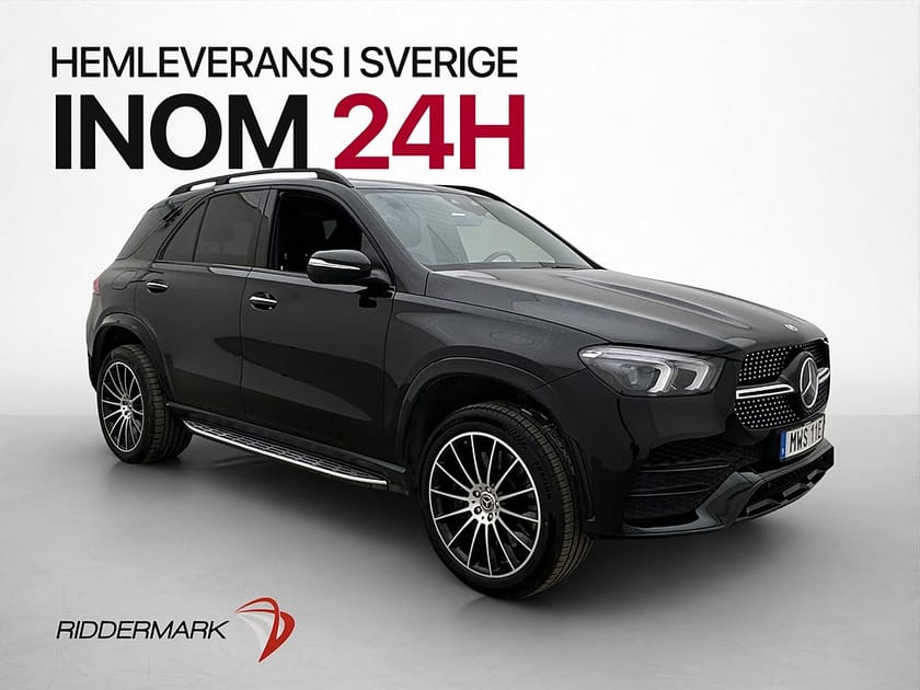 Bild 3 av Mercedes-Benz GLE 350 de 4MATIC 4M AMG Pano Burm Luft Night Drag