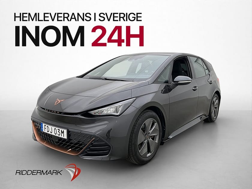 Bild 1 av CUPRA Born 58 P-Sensorer CarPlay Bluetooth Batteritestad