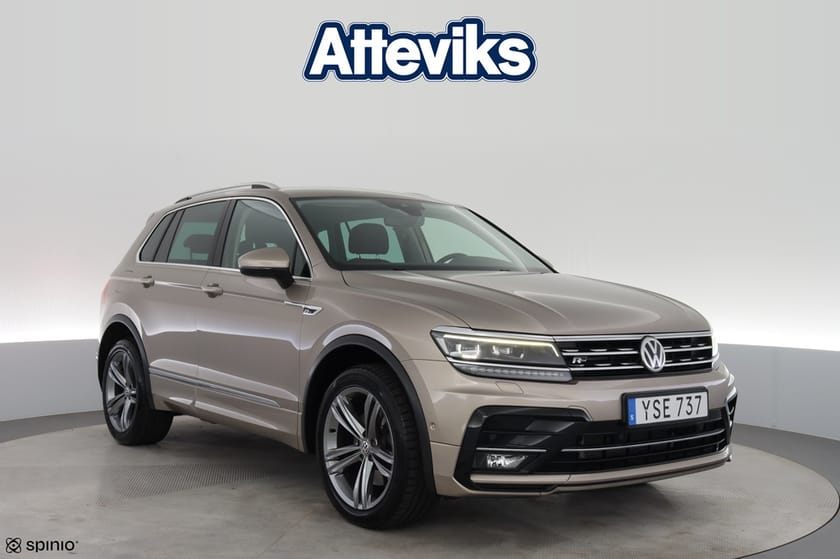 Bild 1 av Volkswagen Tiguan TDI 190hk 4M R-Line ergoActive Drag Värm Kamera Ex
