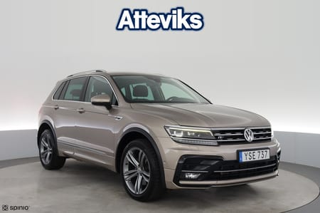 Volkswagen Tiguan TDI 190hk 4M R-Line ergoActive Drag Värm Kamera Ex