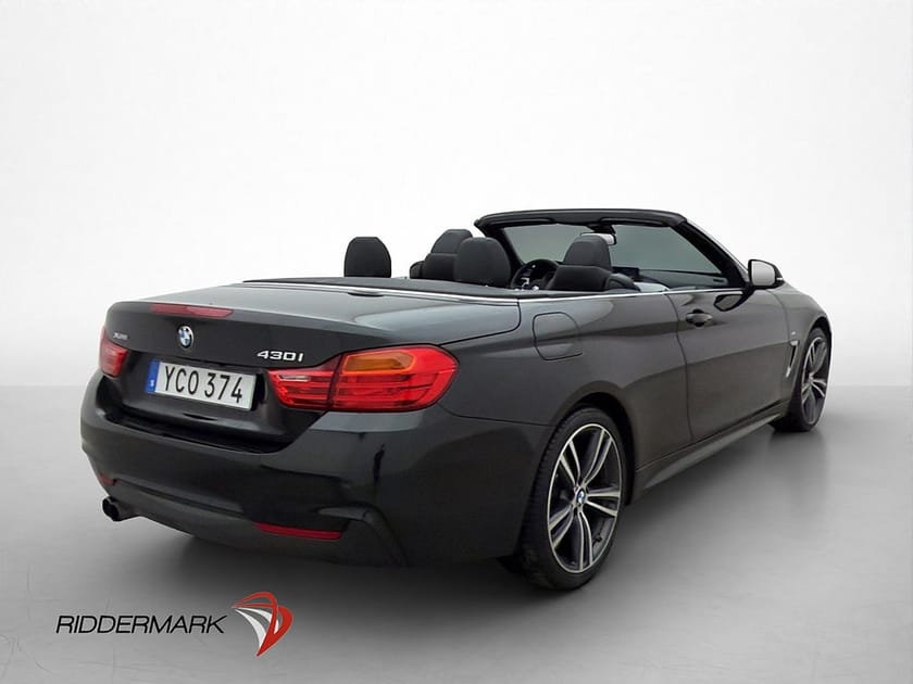 Bild 5 av BMW 430i xDrive Convertible 430 Cab M Sport H/K HUD Surround Adap-fart Navi