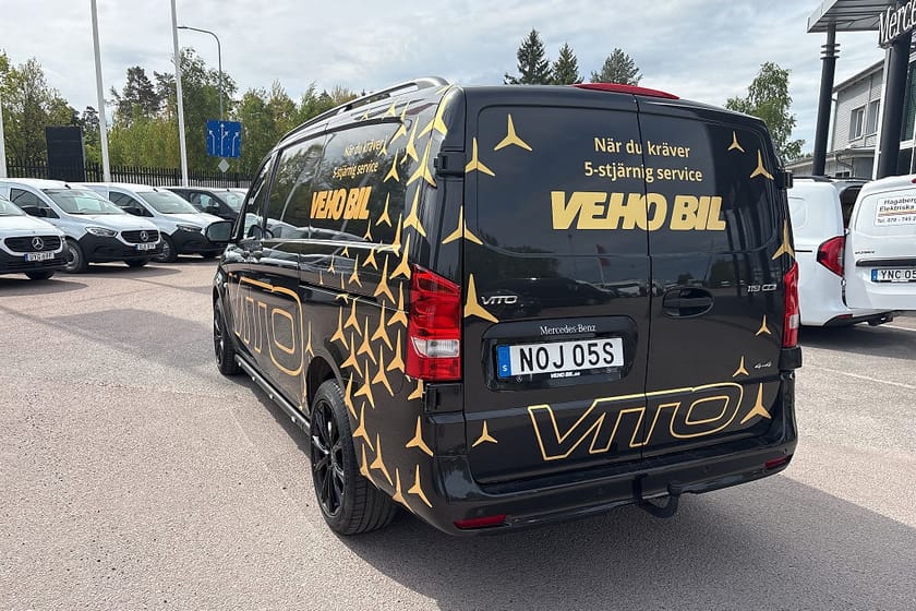 Bild 2 av Mercedes-Benz Vito 119 CDI 4x4 3.0t 9G-Tronic/ Välutrustad Demobil