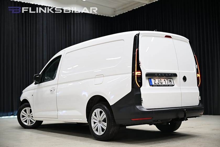 Bild 4 av Volkswagen Caddy Cargo Maxi DSG 122HK Drag|Värmare|ActiveInfo|LED|Lågmil|Leasbar
