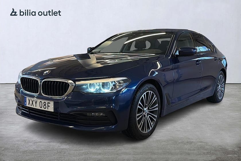 Bild 1 av BMW 520d xDrive Sedan Sport line B-Kam Värmare Drag Keyless H/K