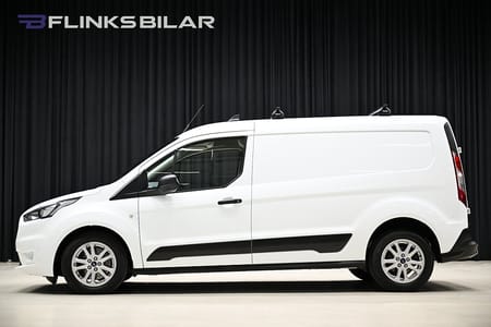 Ford Transit Connect 230 LWB 100HK L2 Inredd|Drag|Värmare|Backkamera|Leasbar