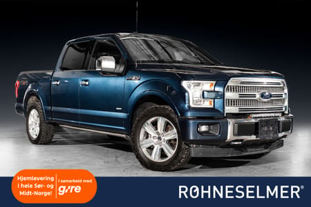 Ford F-150 SuperCrew 3.5 V6 369hk 4x4 LOBO Platinum Krok Forvarme Massasje++