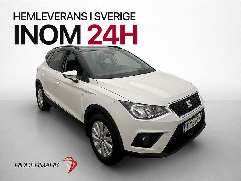 Bild 1 av SEAT Arona 1.0 TSI Style Sensorer Farthållare Två-Brukare