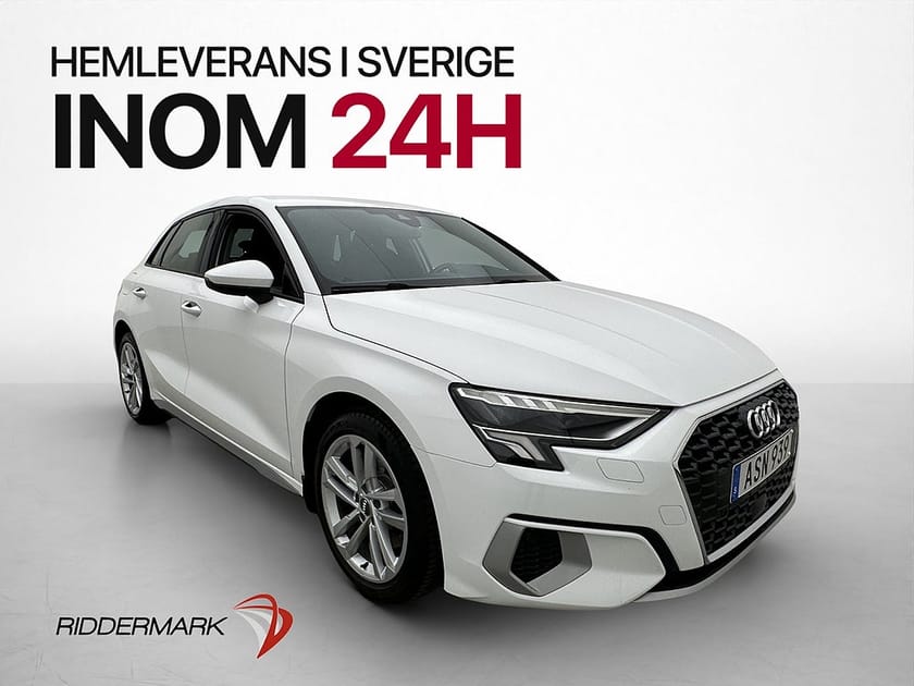 Bild 1 av Audi A3 Sportback 35 TFSI Proline Cockpit Sensorer CarPlay Nyservad