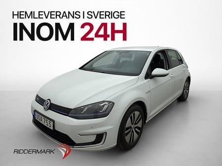 Volkswagen e-Golf 116hk Kamera Navi Bluethooth Sätesvärme
