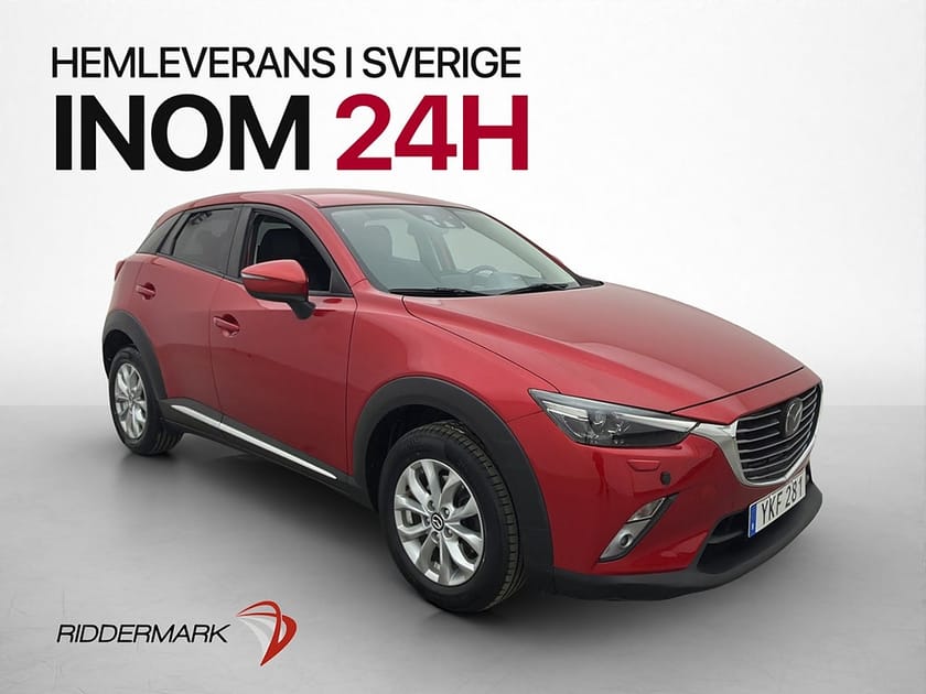 Bild 3 av Mazda CX-3 2.0 SKYACTIV-G AWD BOSE Kamera HUD Navi Skinn