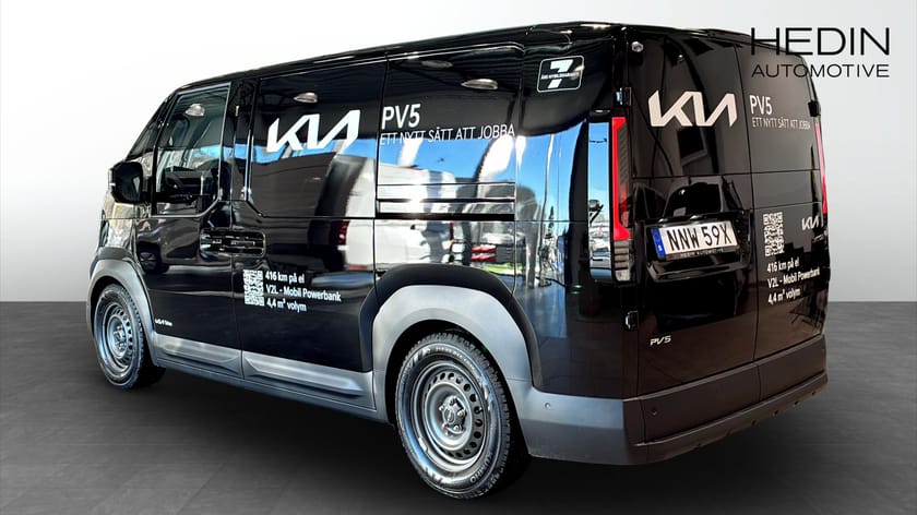 Bild 2 av Kia PV5 Cargo Plus Long Range | V-hjul | 15 000:- Laddkort