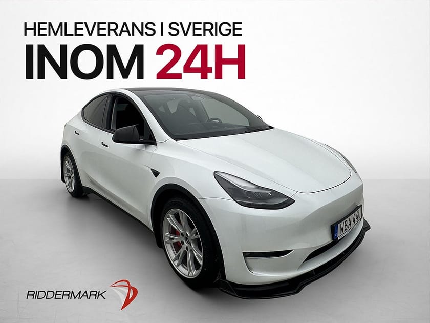 Bild 1 av Tesla Model Y Performance AWD 534hk Autopilot Kamera Sv-Såld