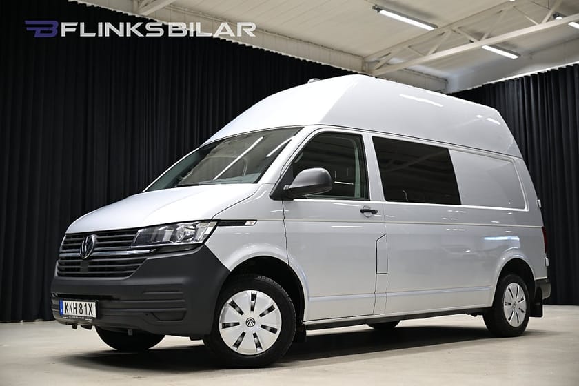 Bild 1 av Volkswagen Transporter TDI DSG 150HK L2 Högtak|Ramp|Drag|Värmare|Enägare