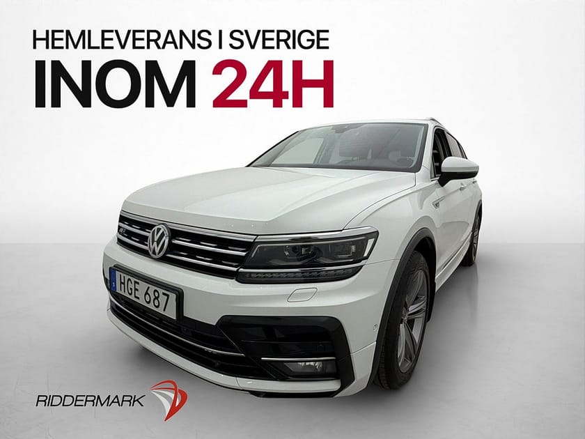 Bild 1 av Volkswagen Tiguan Allspace 7-sätes TDI 4M R-line 7-Sits Värmare Drag