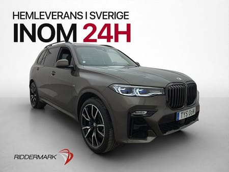 BMW X7 xDrive40d 40d 7Sits M Sport B&W Pano SkyLounge Soft Close Laser