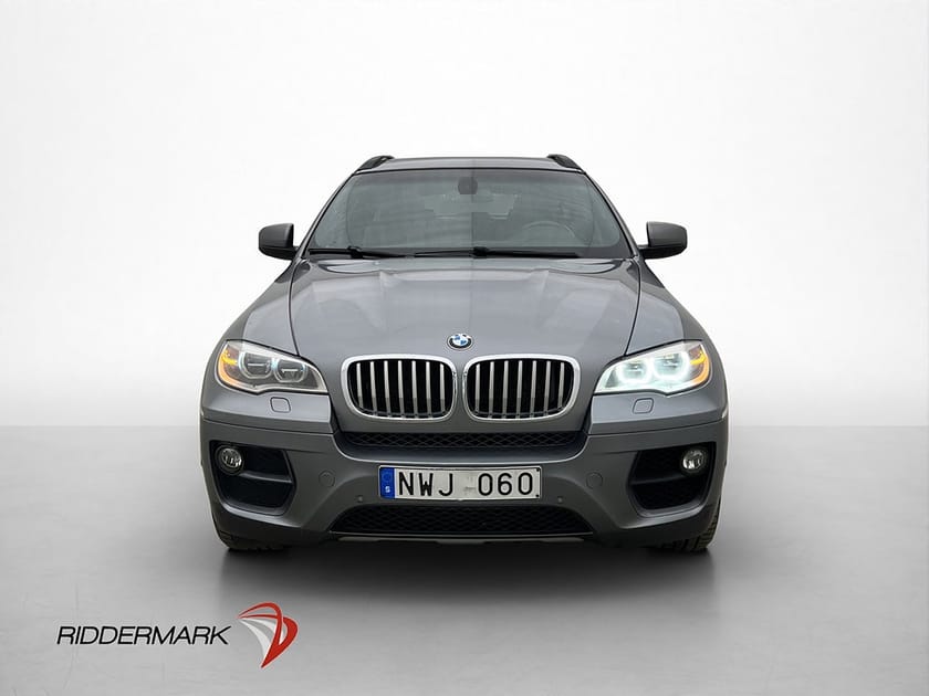 Bild 2 av BMW X6 xDrive40d 306hk M Sport Taklucka Skinn Navi Dragkrok
