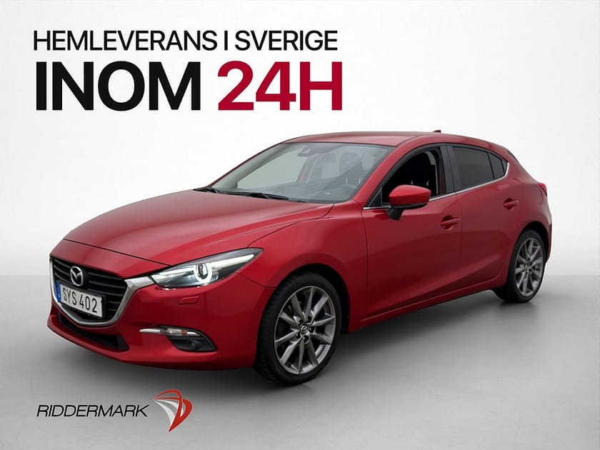 Bild 3 av Mazda 3 Sport 2.0 165hk Backkamera Head Up Navi Sensorer