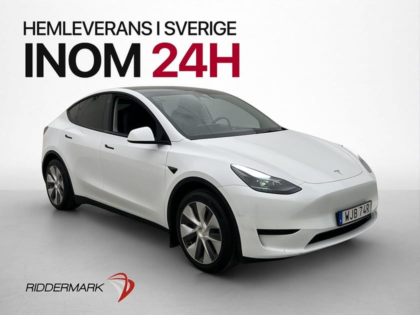Bild 1 av Tesla Model Y Standard Range RWD Kamera Rattvärme Svensksåld